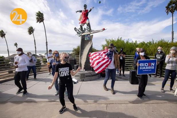 جشن پیروزی بایدن