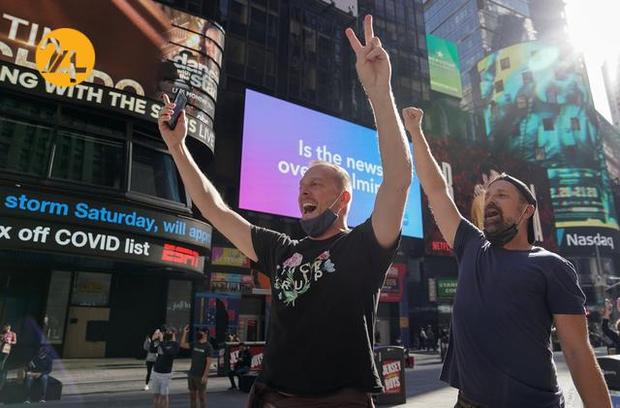 جشن پیروزی بایدن