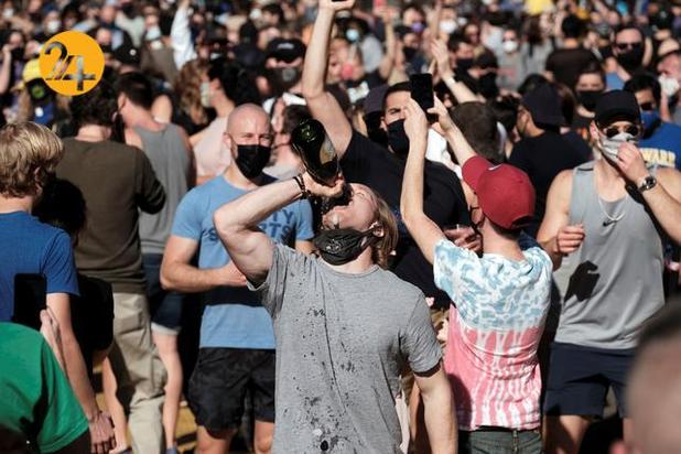 جشن پیروزی بایدن