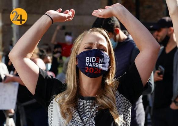 جشن پیروزی بایدن