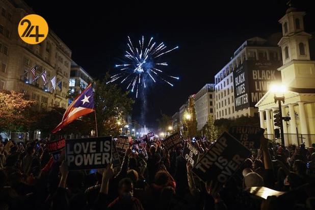 جشن پیروزی بایدن