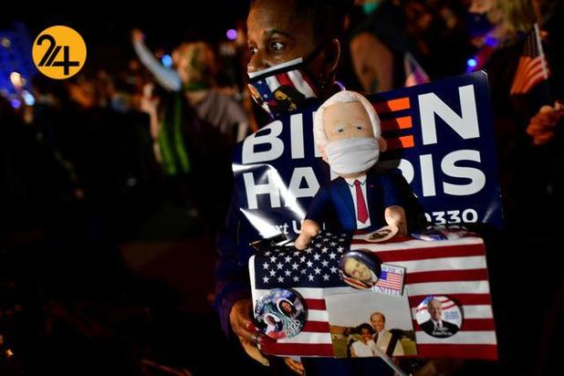 جشن پیروزی بایدن