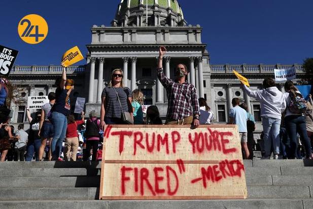 جشن پیروزی بایدن