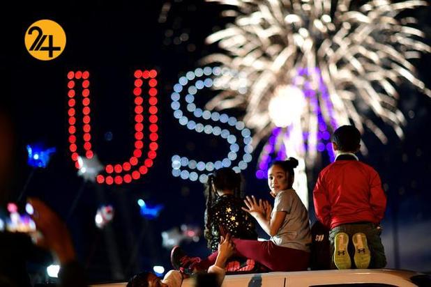 جشن پیروزی بایدن