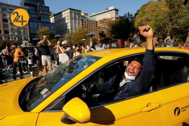 جشن پیروزی بایدن