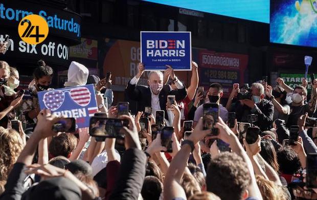 جشن پیروزی بایدن