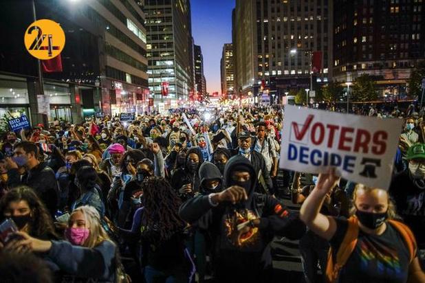 جشن پیروزی بایدن