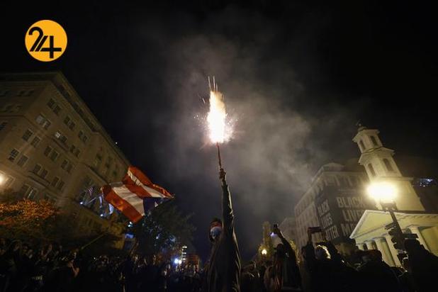 جشن پیروزی بایدن