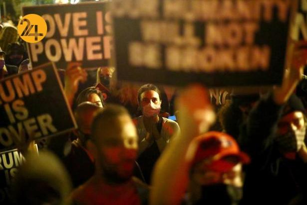 جشن پیروزی بایدن