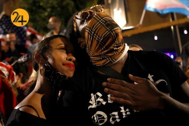 جشن پیروزی بایدن