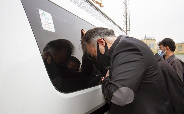 مراسم تشییع پیکر محمود یاوری