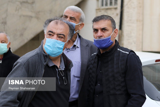 مراسم تشییع پیکر محمود یاوری