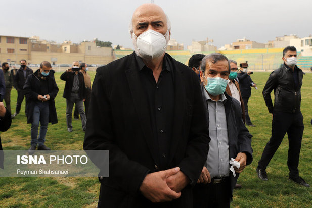 مراسم تشییع پیکر محمود یاوری