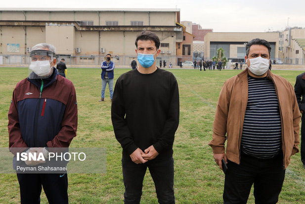 مراسم تشییع پیکر محمود یاوری