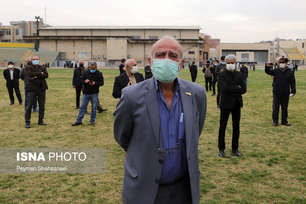 مراسم تشییع پیکر محمود یاوری