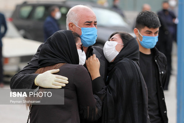 مراسم تشییع پیکر محمود یاوری