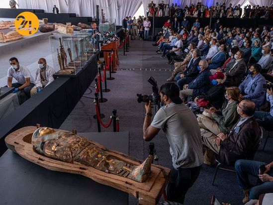 کشف تابوتهای مصر باستان