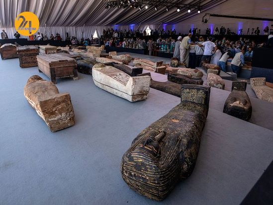 کشف تابوتهای مصر باستان