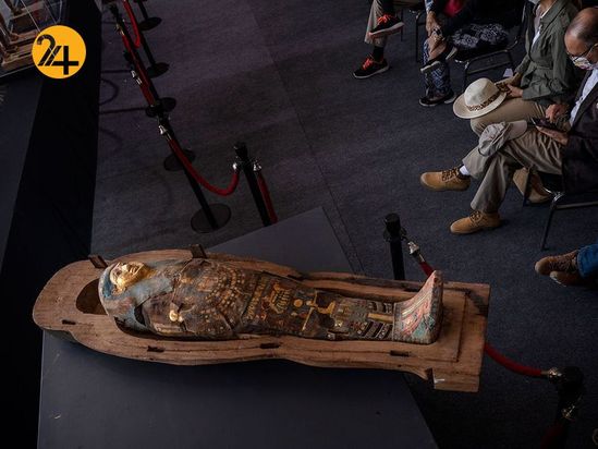 کشف تابوتهای مصر باستان