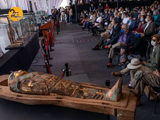 کشف تابوتهای مصر باستان