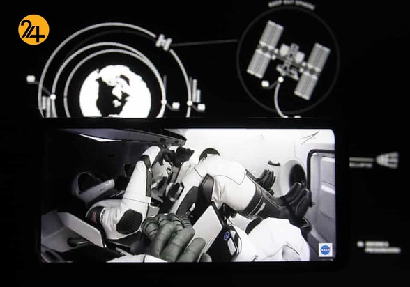 فضاپیمای اسپیس ایکس چهار فضانورد را به فضا برد