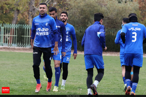 تمرینات تیم استقلال