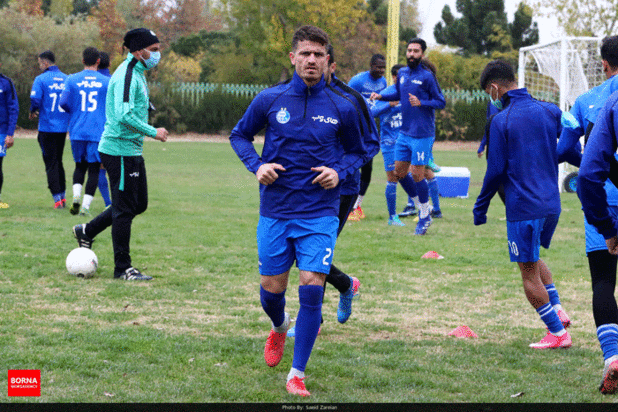 تمرینات تیم استقلال