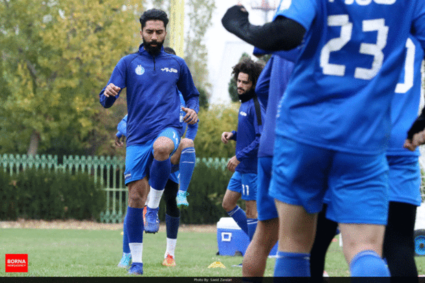 تمرینات تیم استقلال