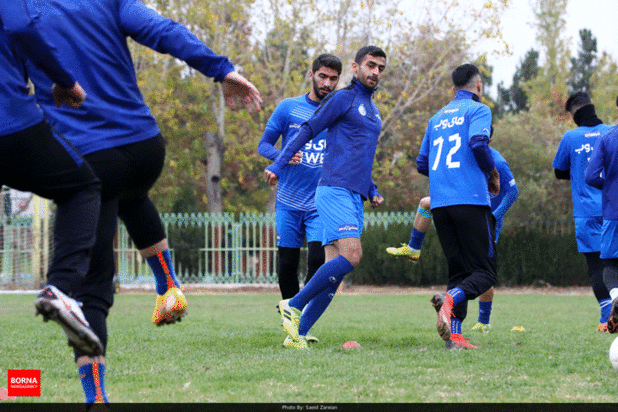 تمرینات تیم استقلال