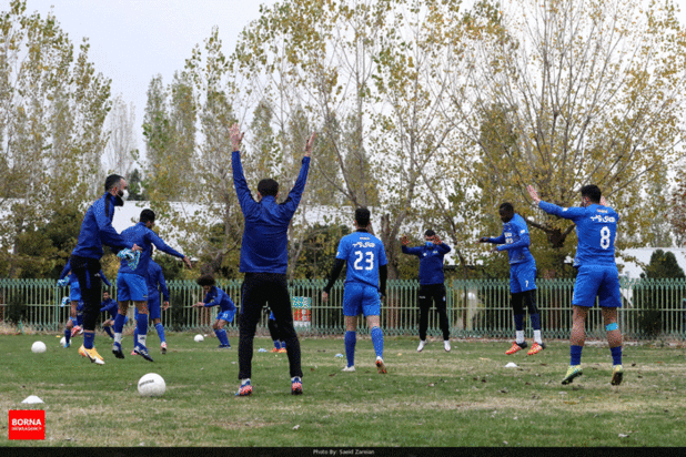 تمرینات تیم استقلال