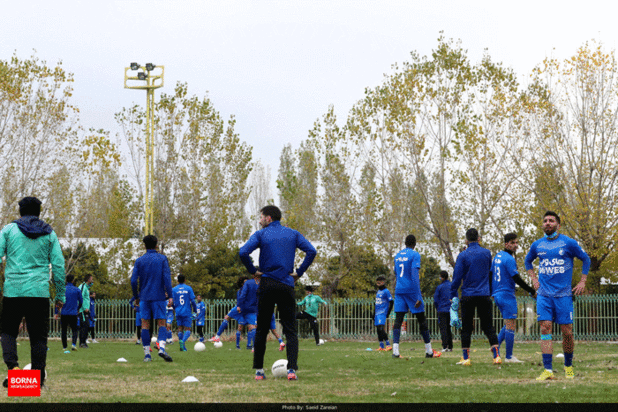 تمرینات تیم استقلال