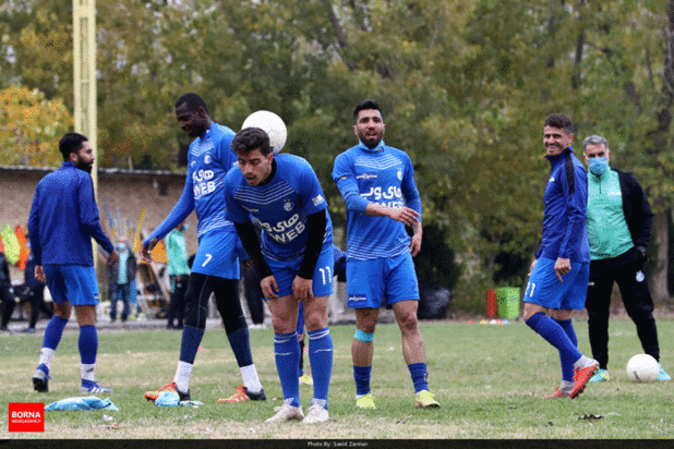 تمرینات تیم استقلال