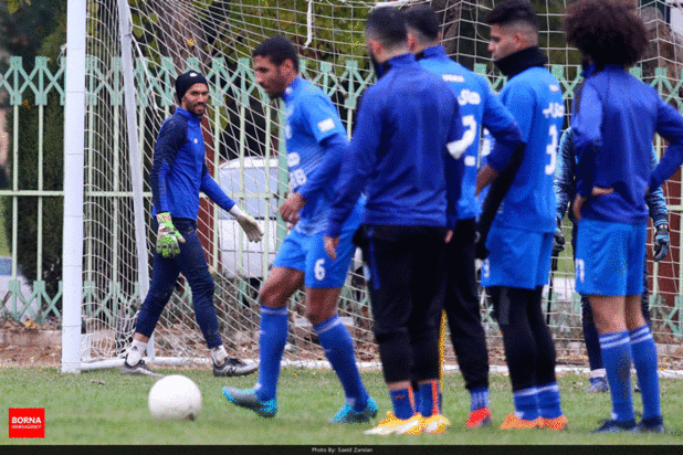 تمرینات تیم استقلال