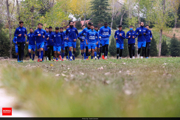 تمرینات تیم استقلال