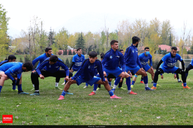 تمرینات تیم استقلال