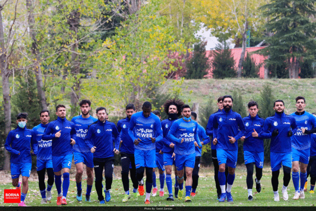 تمرینات تیم استقلال