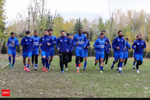 تمرینات تیم استقلال