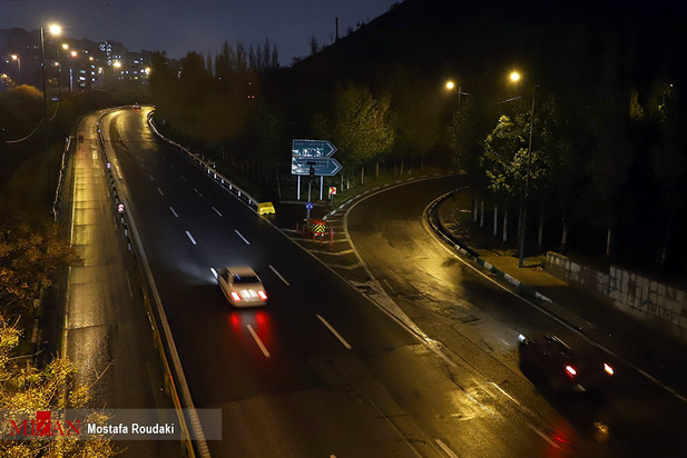 منع تردد شبانه در تهران