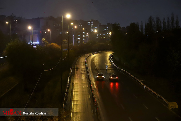 منع تردد شبانه در تهران
