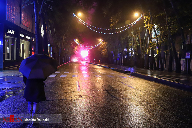 منع تردد شبانه در تهران