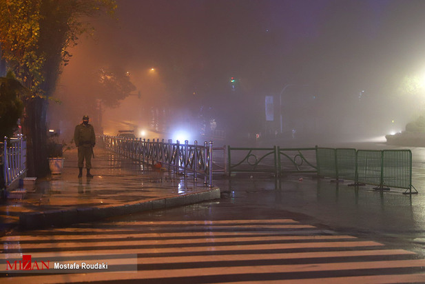 منع تردد شبانه در تهران