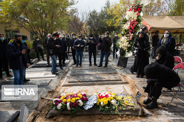 تشییع پیکر چنگیز جلیلوند