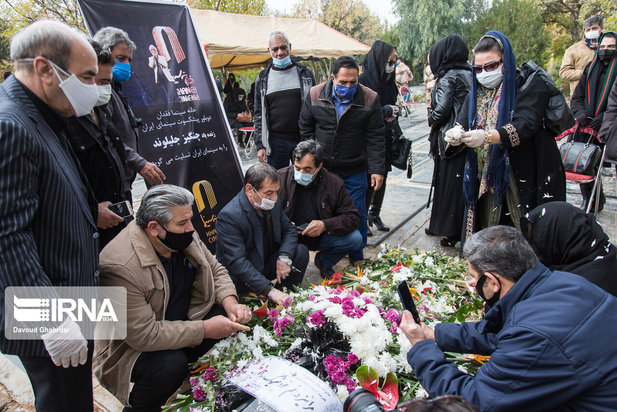 تشییع پیکر چنگیز جلیلوند