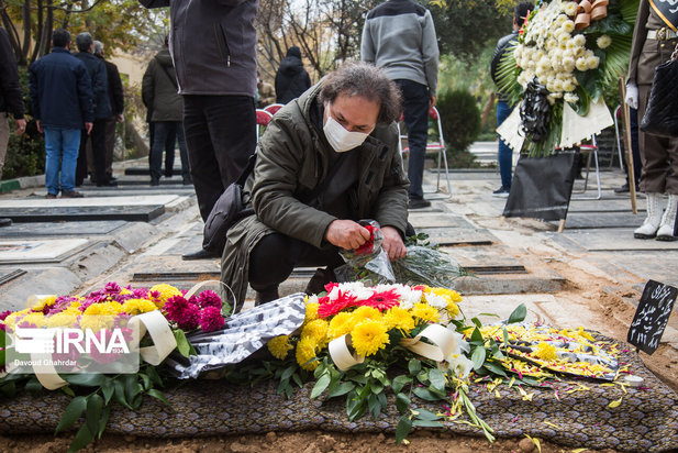 تشییع پیکر چنگیز جلیلوند