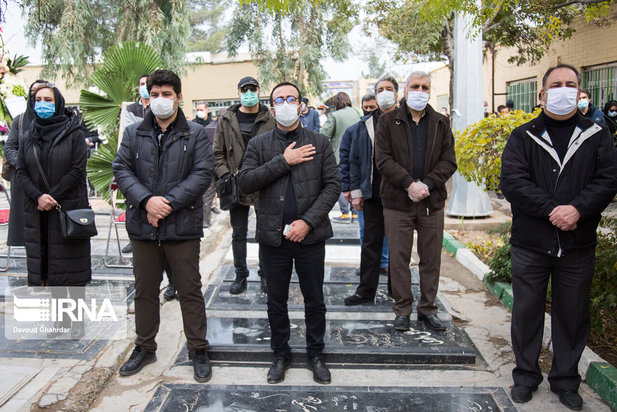 تشییع پیکر چنگیز جلیلوند