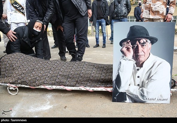 تشییع پیکر کامبوزیا پرتوی