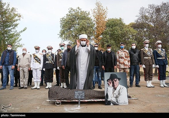 تشییع پیکر کامبوزیا پرتوی