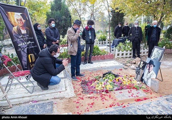 تشییع پیکر کامبوزیا پرتوی