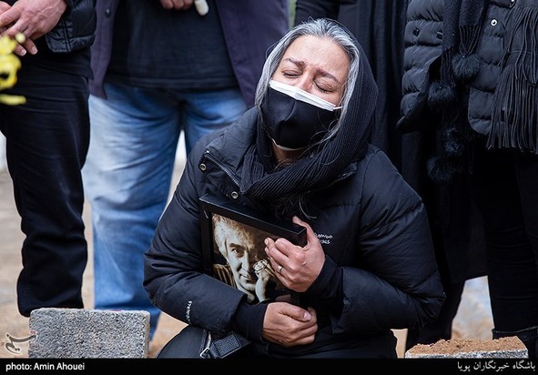 تشییع پیکر کامبوزیا پرتوی