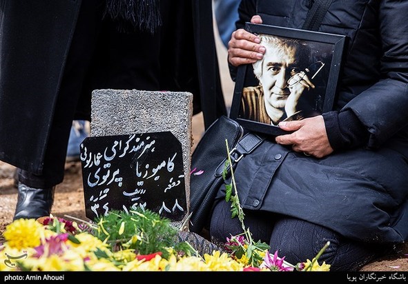 تشییع پیکر کامبوزیا پرتوی